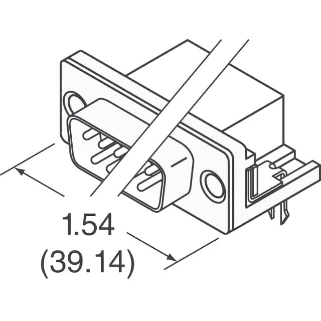 6E17C-015P-AJ-121 Amphenol ICC (Commercial Products)  D-Sub-Steckverbinderbaugruppen